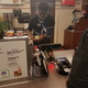 Chik-fil-A customer Cameron Nelson snapped this photo of Jakeem Tyler working the counter at the fast-food chain in Avon, Ind., despite his injuries from a recent car accident.
Facebook